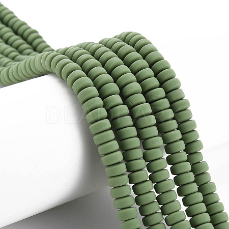 Handmade Polymer Clay Beads Strands CLAY-N008-105-1