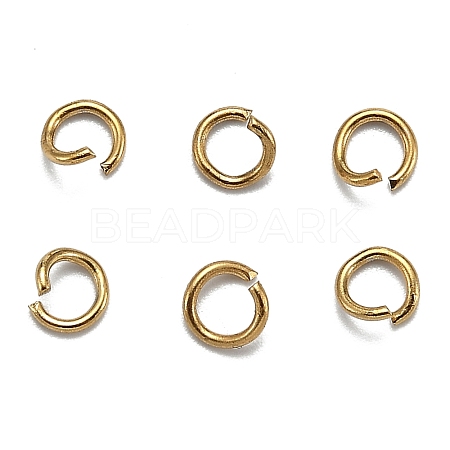 Ion Plating(IP) 304 Stainless Steel Jump Rings X-STAS-E426-97G-1