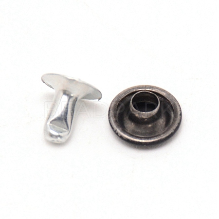 Iron Craft Solid Screw Rivets FIND-WH0093-24-1