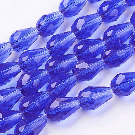 Glass Beads Strands X-GLAA-R024-11x8mm-3-1