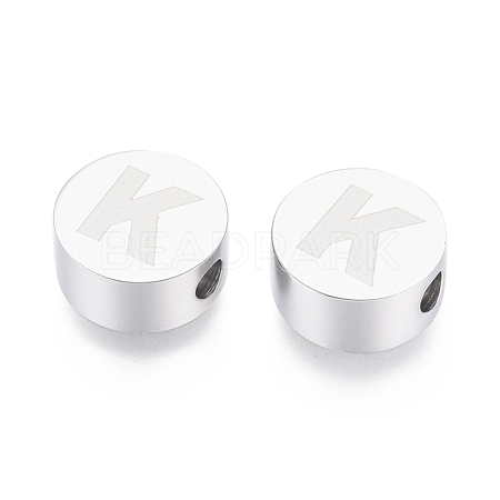 Tarnish Resistant 304 Stainless Steel Beads STAS-I126-02P-K-1