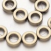 Electroplate Non-magnetic Synthetic Hematite Beads Strands G-F300-04-06-1
