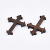 Natural Wooden Beads WOOD-S050-20-2