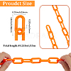 1Pc PVC Plastic Cable Chains FIND-SP0020-65A-2