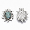 Tibetan Style Alloy Pendants LS-PALLOY-R113-006-RS-2