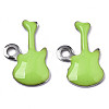 201 Stainless Steel Enamel Charms STAS-N088-15E-1
