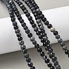 Dyed Natural Regalite/Imperial Jasper/Sea Sediment Jasper Beads Strands G-B124-C05-05-5