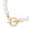 Natural Cultured Freshwater Pearl Beaded Bracelets for Women BJEW-JB13319-02-4
