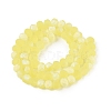 Transparent Glass Beads Strands EGLA-A044-T8mm-MB29-4