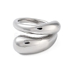 Non-Tarnish 304 Stainless Steel Rings for Women RJEW-K270-05A-P-2