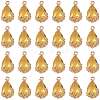 Transparent Glass Pendants GLAA-FZ0001-02D-1