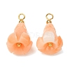 Dyed Synthetic Coral Pendants GG-CBAC295-02G-02-1