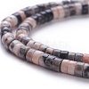 Natural Zebra Jasper Beads Strands G-H230-24-2