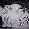 Gothic Alloy Shoes Charms HJEW-GO00068-7