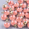 Glass Ball Pendants X-GLAA-T003-03E-1