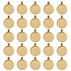 Alloy Pendant Cabochon Settings PALLOY-YW0001-69G-1