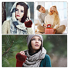 Polyacrylonitrile Fiber Yarn Knitting Fingerless Gloves COHT-PW0001-15D-5