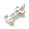Brass Micro Pave Clear Cubic Zirconia Pendants KK-G521-01P-I-2