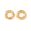 Brass Linking Rings KK-C157-06C-G-1