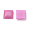 Natural White Jade Cabochons G-Q975-10x10-04-2