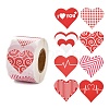 Valentine's Day Theme Paper Gift Tag Stickers DIY-C007-01A-1