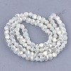 Electroplate Glass Beads Strands EGLA-S179-02A-I02-2