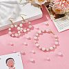 Frosted Natural Rose Quartz Round Beads Strands G-OC0003-57B-6