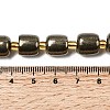 Natural Pyrite Beads Strands G-Z131-D01-03-5