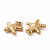201 Stainless Steel Charms STAS-G071-06G-3