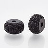 Resin Rhinestone Beads RESI-T020-01B-01-2