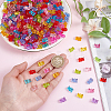 200G Transparent Acrylic Beads OACR-ME0001-09-3