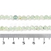 Natural Prehnite Beads Strands G-G139-A05-03-5