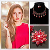 200Pcs 4 Styles Transparent Glass Beads Strands EGLA-GA0001-32-5