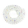 Transparent Glass Beads Strands EGLA-N016-6mm-06-2