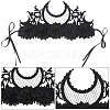 Felt Cloth and Alloy Headwear Crown OHAR-WH20020-01B-6
