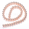 Electroplate Non-magnetic Synthetic Hematite Bead Strands G-Q466-2mm-03-2