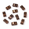 Electroplate Glass Seed Beads SEED-S023-20A-07-1