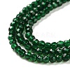 Transparent Glass Beads Strands GLAA-H021-04-15-5