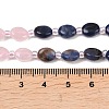Natural Yellow Aventurine & Red Jasper & Rose Quartz & Sodalit & Green Aventurine Beads Strands G-Z135-A01-6
