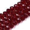 Glass Beads Strands X-EGLA-A034-T10mm-D32-4