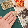 300Pcs 6 Style Rack Plating Alloy Spacer Beads FIND-PH0018-16-3