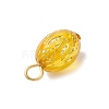 Transparent Acrylic Pendants PALLOY-JF04346-5