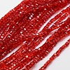 Glass Beads Strands EGLA-J028-3x3mm-03-1