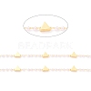 Handmade CCB Plastic Imitation Pearl Beaded Chains CHC-I038-22G-2