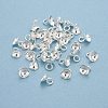 201 Stainless Steel Bead Cap Pendant Bails STAS-L244-27D-S-1
