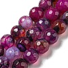 Natural Agate Beads Strands G-C082-A01-10-2