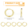 20Pcs Stainless Steel Huggie Hoop Earrings EJEW-DC0001-31-2