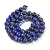 Natural Lapis Lazuli Beads Strands G-S333-8mm-013-3