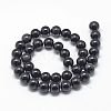 Natural Obsidian Beads Strands G-R446-4mm-24-2