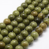 Natural Chinese Jade Beads Strands G-F363-12mm-1